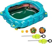Beyblade Burst QuadStrike Light Ignite Battle Set, with Beyblade Stadium, 2 Spinning Tops, and 2 Beyblade Launchers, Toys for 8 Year Old Boys & Girls & Up