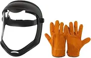 Face Shield Protective Gear Clear Tile Work Equipments Face Guard for Outdoor Gardening Trimming Grinding Farm Cutting