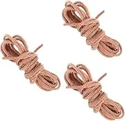jojofuny Leather Cord for DIY Crafts Smooth Non Slip Rope for Jewelry Making Axe Handle Wrapping and More Versatile Leather Supplies for Bracelets Necklaces and Home Decor