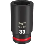 Milwaukee 49-66-6408 SHOCKWAVE Impact Duty 3/4 Drive 33MM Deep 6 Point Socket