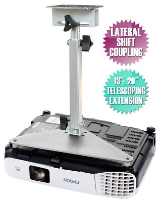 Projector Ceiling Mount for Epson PowerLite 1224 1264 1284 X27 X29 X30