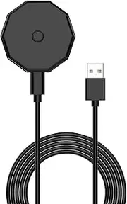 Replacement Electric Toothbrush Charging Base for Braun Oral-B Powered Toothbrush Charger Dock With Usb Type-C Cord (black)