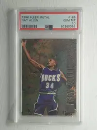 在飛比找Yahoo!奇摩拍賣優惠-1996-97 Metal #186 Ray Allen P