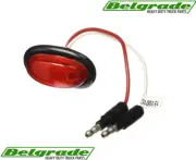 Grote 47962 MicroNova LED Clearance Marker Light with Grommet , Red