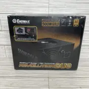 New Sealed ENERMAX REVOLUTION DUO 500W 80 PLUS GOLD POWER SUPPLY ERD500AWL-F PSU