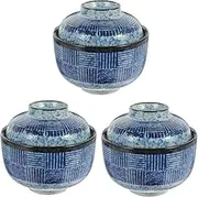 Flatware Set 2 Sets Ceramic Stew Pot Ceramic Dish Set Eating Utensils Sets Soup Bowl with Lid Cubilose Bowl Household Rice Bowl Decorative Bowl Bone Disc Ceramics Multifunction Utensil Set(As Shownx4p