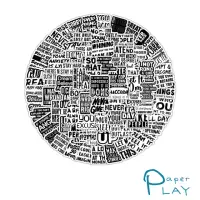 在飛比找momo購物網優惠-【Paper Play】創意多用途防水貼紙-個性黑白英文字句