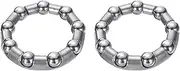 uxcell Bicycle Crank Ball Bearing 1/5Inch (6mm) x 9 Balls, 2pcs Replacement Ball Bearings for Mountain Bottom Bracket Bearings Bike Wheel Frame Bearing Repair