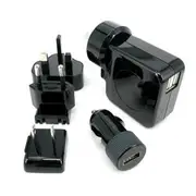 [does not apply] Huntkey TravelMate Multi Plugs USB Wall Charger Ad