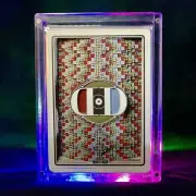 Dan & Dave Smoke & Mirrors Logo V6 carved playing cards by Victor de Urda