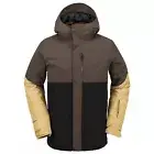 VOLCOM Mens 2024 Snowboard Snow - "L GORE-TEX JACKET" - Brown