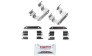 for HYUNDAI GALLOPER II FRONT Brake Pad Fitting Kit (H1182)