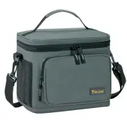 Large Insulated Lunch Bag for Men Women, 22 Can Leakproof Cooler With Adjusta...