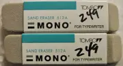 Tombow MONO Sand Eraser for Typewriter 512A Japan 2x
