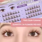 Devil Lash Clusters Wispy Segmented Fake Lashes False Eyelash Clusters Girls