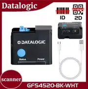Datalogic GFS4520-BK-WHT High Performance 2D 1D Barcode Scanner with USB Cable