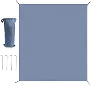Tent Floor Mat | Waterproof Camping Tent Carpet Mat - Tear-Resistant Oxford Rugs with Storage Bag for Porch Balcony Hiking Picnic Patio Lawn