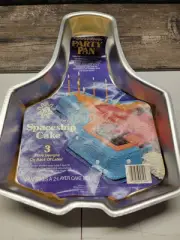Vintage Wilton Spaceship Cake Pan 1979 with Instructions