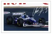 DAMON HILL F1 AUTOGRAPH SIGNED 6x4 PHOTO PRINT FORMULA ONE