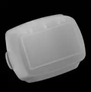 White Flash Diffuser Bounce Dome for Nikon SB-900/SB910 Speedlite Flash