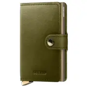 Secrid Premium Miniwallet Compact RFID Wallet - Dusk Olive