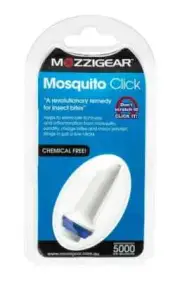 Mozzigear Mosquito Repellent Click Key Ring Portable Insect Camping Hiking