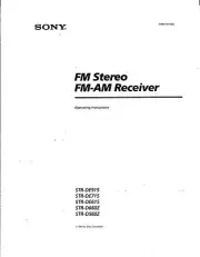 Sony STR-D660Z Amplifier / Receiver Owners Instruction Manual Printed or PDF