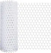 Plastic Wire Mesh Fence Durable Chicken Wire Mesh Hexagonal Fencing 300 * 40cm Fencing & Netting Solution for Poultry Dogs Rabbit Barrier&Gardening