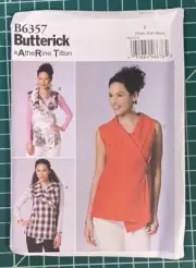 Butterick pattern B6357. Size XS-S-M. UNCUT. Factory Folding. 2016. Top Shirt