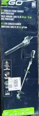 String Trimmer & Blower Combo, 56V, Up to 45min Runtime, Battery Powered NEW