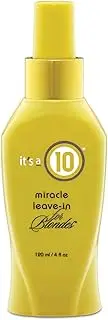 It's a 10 Haircare Miracle Leave-In Conditioner for Blondes, 4 oz. (Pack of 3)