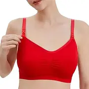 [Generic] Women Maternity Pregnancy Nursing Bras | Soft Postpartum Bra - Full Coverage Comfortable Maternity Bra Breastfeeding Bra for Daily Wear