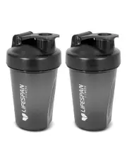 [Lifespan Fitness] Shaker Bottle Pack of 2 500ml in Black