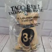 VTG New Taco Bell Chihuahua Viva Gorditas Plush Stuffed Animal Sealed Toy