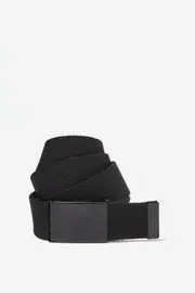 [Cotton On Men] Cotton On Men - Clip Belt - Black/matte black M/L BLACK/MATTE BLACK
