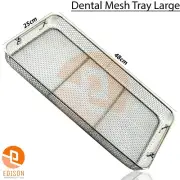 Sterilization Mesh Wire Tray Basket Surgical Holding Instruments Storage Rack CE