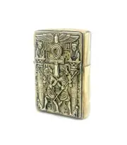 Ancient Egyptian Custom Case with Zippo Lighter