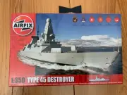 Airfix, Type 45 Destroyer, Scale 1/350 with White Ensign Photo Etch