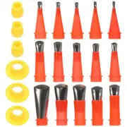 Nozzle Tool Kit Caulking Stainless Steel Silicone Set Finishing Finisher Tips