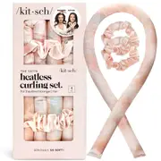 Kitsch Satin Heatless Curling Set - Sunset Tie Dye