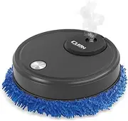 Robot Vacuum Mopping Rechargeable Hair Household Cleaning Hard Floor, 180min Long Standby - Black