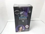 Karaoke Microphone with Built-In Speaker Detachable Cord Use with App BLACK New