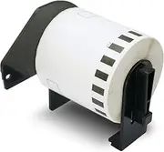 BETCKEY - Compatible Continuous Film Labels Replacement for Brother DK-2212 (2.4 in x 50 ft), Use with Brother QL Label Printers [1 Roll]