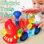 Lighting music Toy 1 2 3 Year Old Boy/Girl Electric Train 6 to12 Months Baby Toy