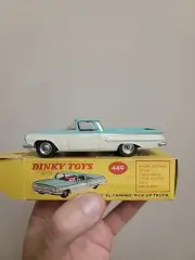 DINKY #449 CHEVROLET 'EL CAMINO ' PICK-UP TRUCK BY MECCANO LTD. Original Boxed.