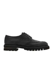 Ferragamo Derby Brogues 11,9.5,6,7,8,9,7.5,10,8.5 black