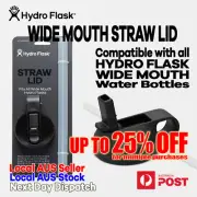 Hydro Flask Wide Mouth Straw Lid Replacement Cap Compatible with ALL Wide Mouth