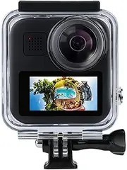 Touchscreen Waterproof Housing Case for GoPro MAX 360 Diving Protection Underwater Dive Cover for Go Pro Max Camera Accessories