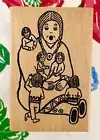 VINTAGE STORYTELLER PUEBLO INDIAN MOTHER story teller american indigenous RARE