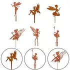 Iron Fairy Garden Ornament Adds Whimsy to Your Indoor and Outdoor Spaces